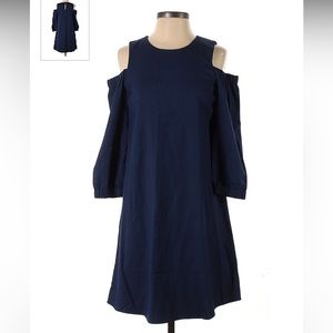 Cut out shoulder Halogen Dress